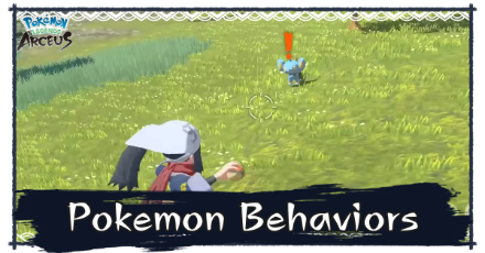 Pokemon Legens Arceus Pokemon Behaviors