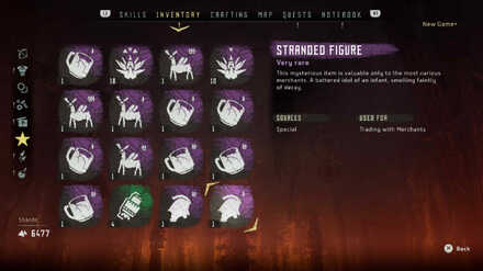 Stranded Figure In Inventory Horizon Zero Dawn