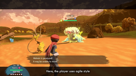 Pokemon Legends Arceus - Paralyze Status Condition