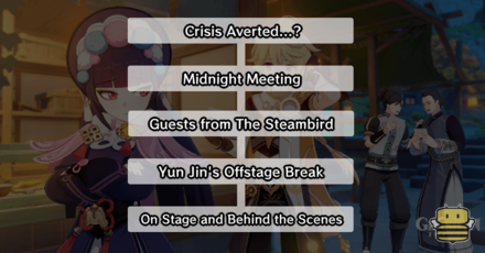 Genshin - Yun Jin Hangout Event - Ending 4 Story Path