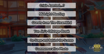 Genshin - Yun Jin Hangout Event - Ending 3 Story Path