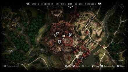 Stranded Items Map Merchant Horizon Zero Dawn