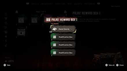 Ancient Vessels Reward Horizon Zero Dawn