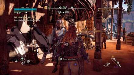 Metal Flowers In World Merchant Horizon Zero Dawn