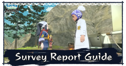 Pokemon Legens Arceus Survey Report
