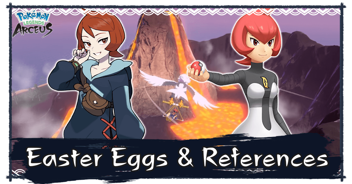 Pokemon Legends Arceus Easter Eggs
