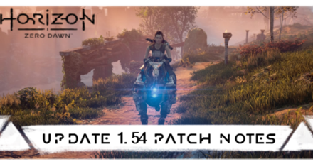 Update 1.54 Horizon Zero Dawn