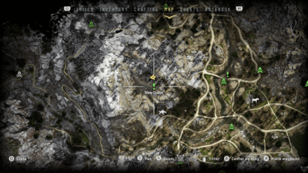 Horizon Zero Dawn - Odd Grata Map Location