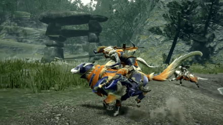 MH Rise - Palamute Riding