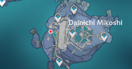Genshin - Deep Sea Unagi Location - Dainichi Mikoshi