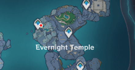 Genshin - Deep Sea Unagi Location - Evernight Temple