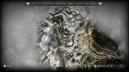 Horizon Zero Dawn - Sanctuary Map Location