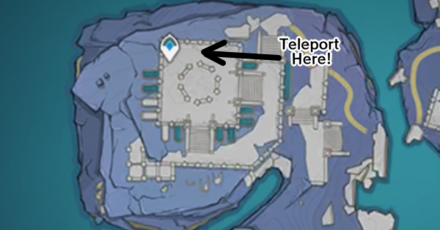 Genshin - Teleport to The Serpent