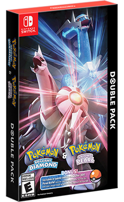 Pokemon Brilliant Diamond and Shining Pearl Double Pack