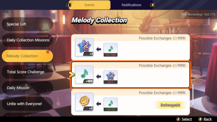 Pokemon UNITE - Exchange Melody for Musical Notes.png