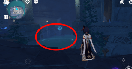 Genshin - Enkanomiya Fishing Spot 3