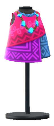 ACNH - Tropical Cut-and-Sew Tank Image