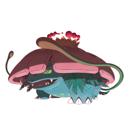 Pokemon BDSP Gigantamax Venusaur
