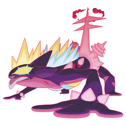 Pokemon BDSP Gigantamax Toxtricity