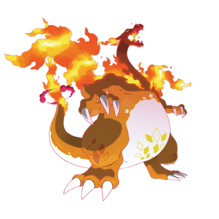Pokemon BDSP Gigantamax Charizard