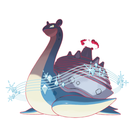 Pokemon BDSP Gigantamax Lapras