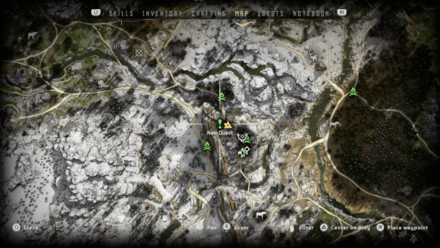 Horizon Zero Dawn - Short on Supplies Map Location