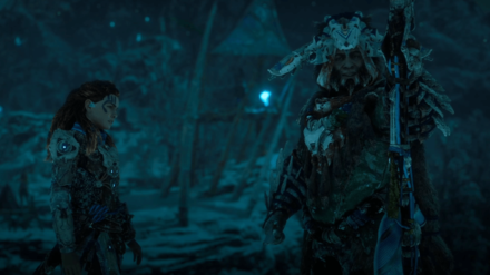 Horizon Zero Dawn - Talk to Aratak