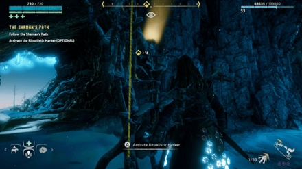 Horizon Zero Dawn - Activate the Ritualistic Marker