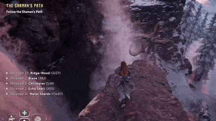 Horizon Zero Dawn - First Log Bridge