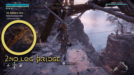 Horizon Zero Dawn - 2nd Log Bridge