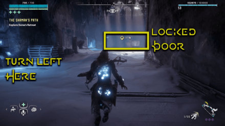 Horizon Zero Dawn - Find a Way to Open the Locked Door