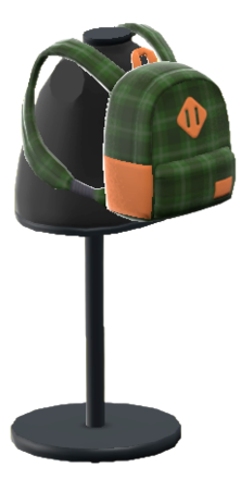 ACNH- Checkered Backpack Image
