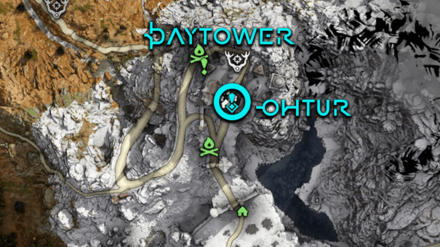 Horizon Zero Dawn - Ohtur Location