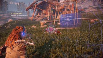Horizon Zero Dawn - Investigate the Forsaken Village