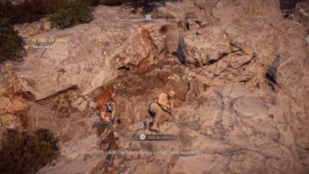 Horizon Zero Dawn - Find Lakhir on the Island