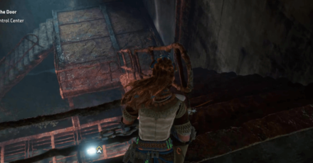 Horizon Zero Dawn - Waterlogged - Return to the Control Room.png