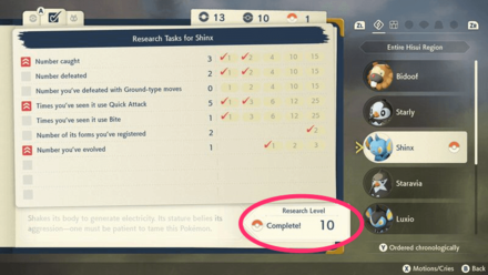 PLA Research Level Location