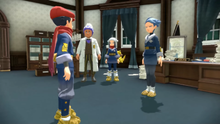 Pokemon Legends Arceus Galaxy Expedition Team