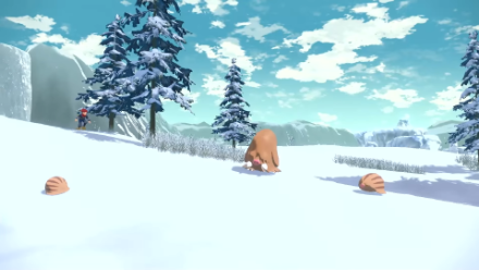 Pokemon Legends Arceus Snowy Biome
