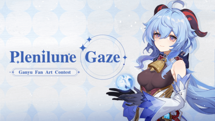 Genshin - Plenilune Gaze Ganyu Fan Art Contest