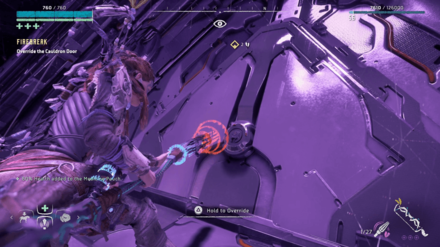 Horizon Zero Dawn - Override the Cauldron Door