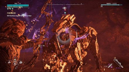 Horizon Zero Dawn - Detach the Scorcher Mine Launcher