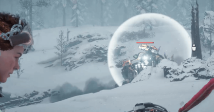 Horizon Zero Dawn - The Hunters Three - Remove Mine Launcher.png