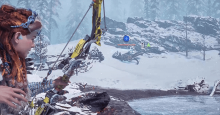 Horizon Zero Dawn - The Hunters Three - Daemonic Longlegs Stun First Hunting Area.png