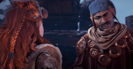 Horizon Zero Dawn - The Hunters Three - Talk to Burgrend.png