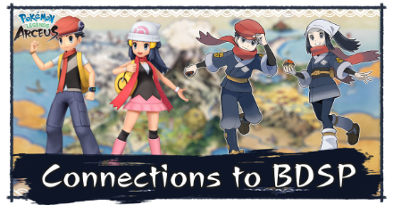 Pokemon Legends Arceus Connections to BDSP