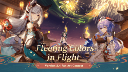 Genshin - Fleeting Colors in Flight Version 2.4 Fan Art Contest