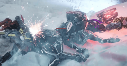 Horizon Zero Dawn - The Survivor - Downing a Scrapper.png