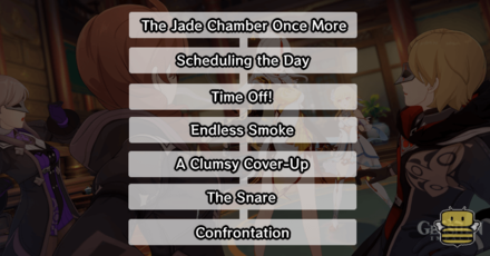 Genshin - Story Route for Ningguang Hangout Ending 5