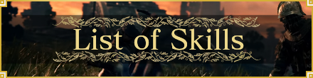 List of Skills